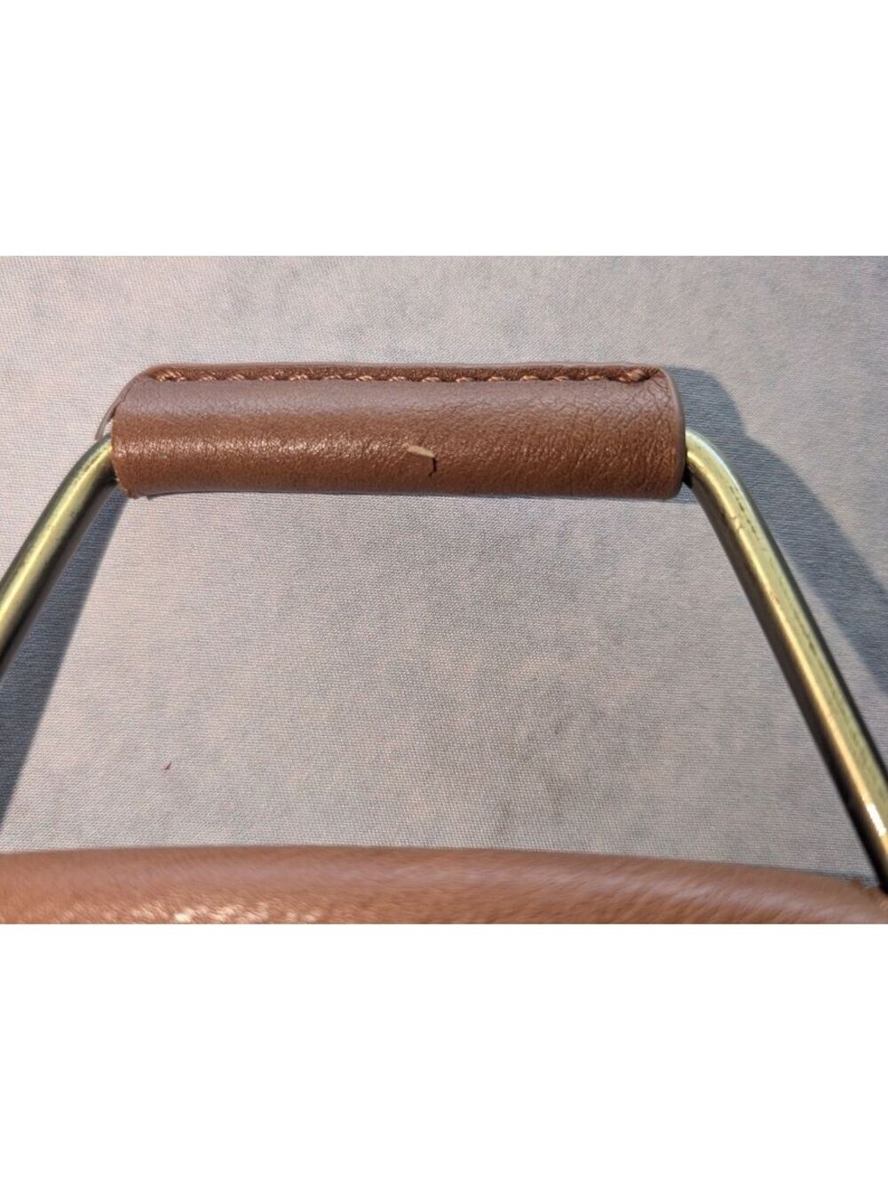 Antik Kraft Vegan Leather Backpack purse with Leopard print inside - Picture 6 of 6